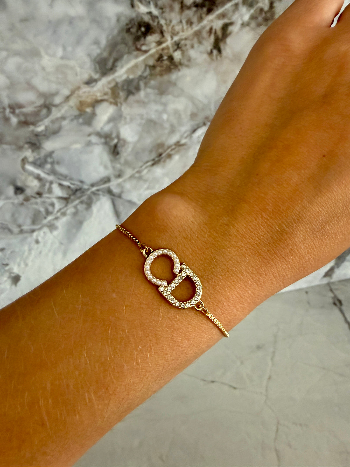 Cady Monogram Bracelet