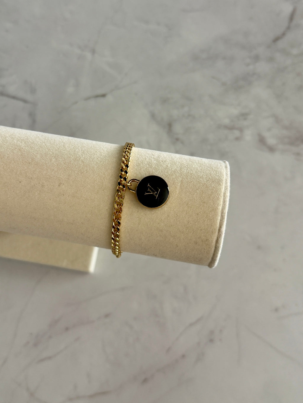 Livvie Black Charm Bracelet