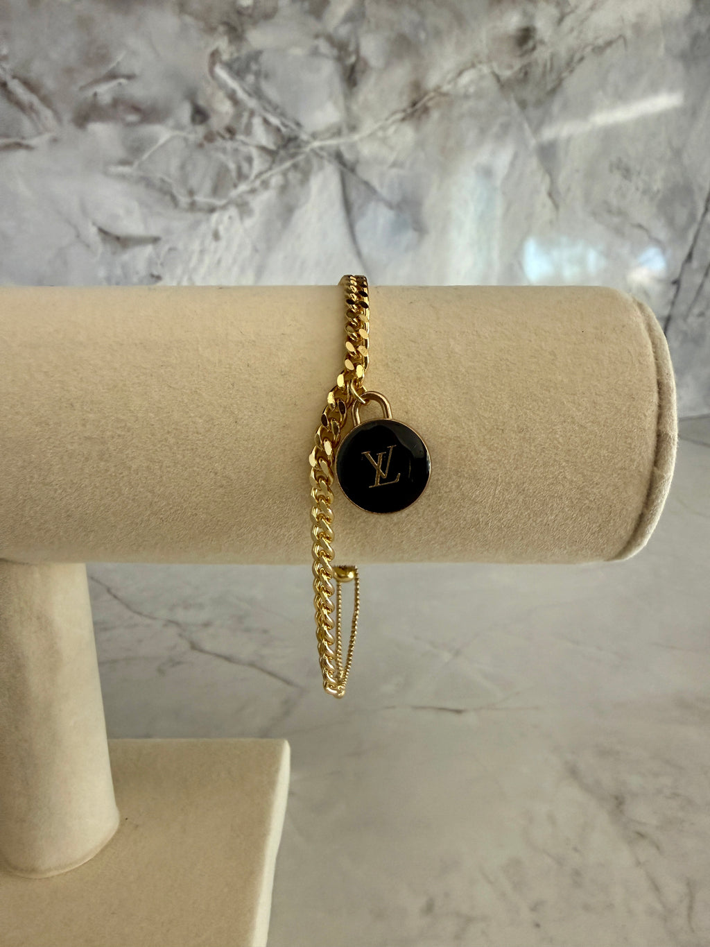 Livvie Black Charm Bracelet