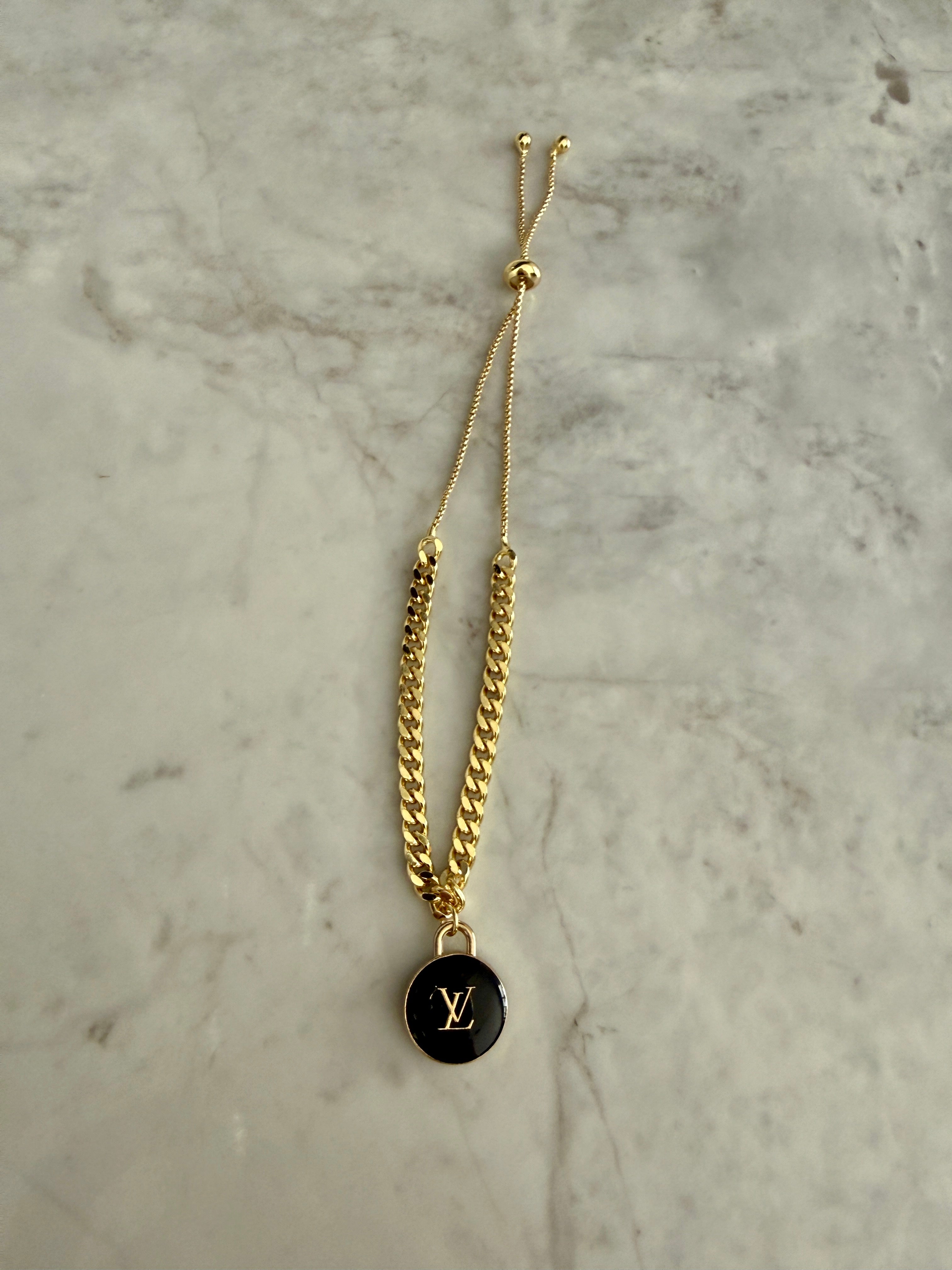 Livvie Black Charm Bracelet
