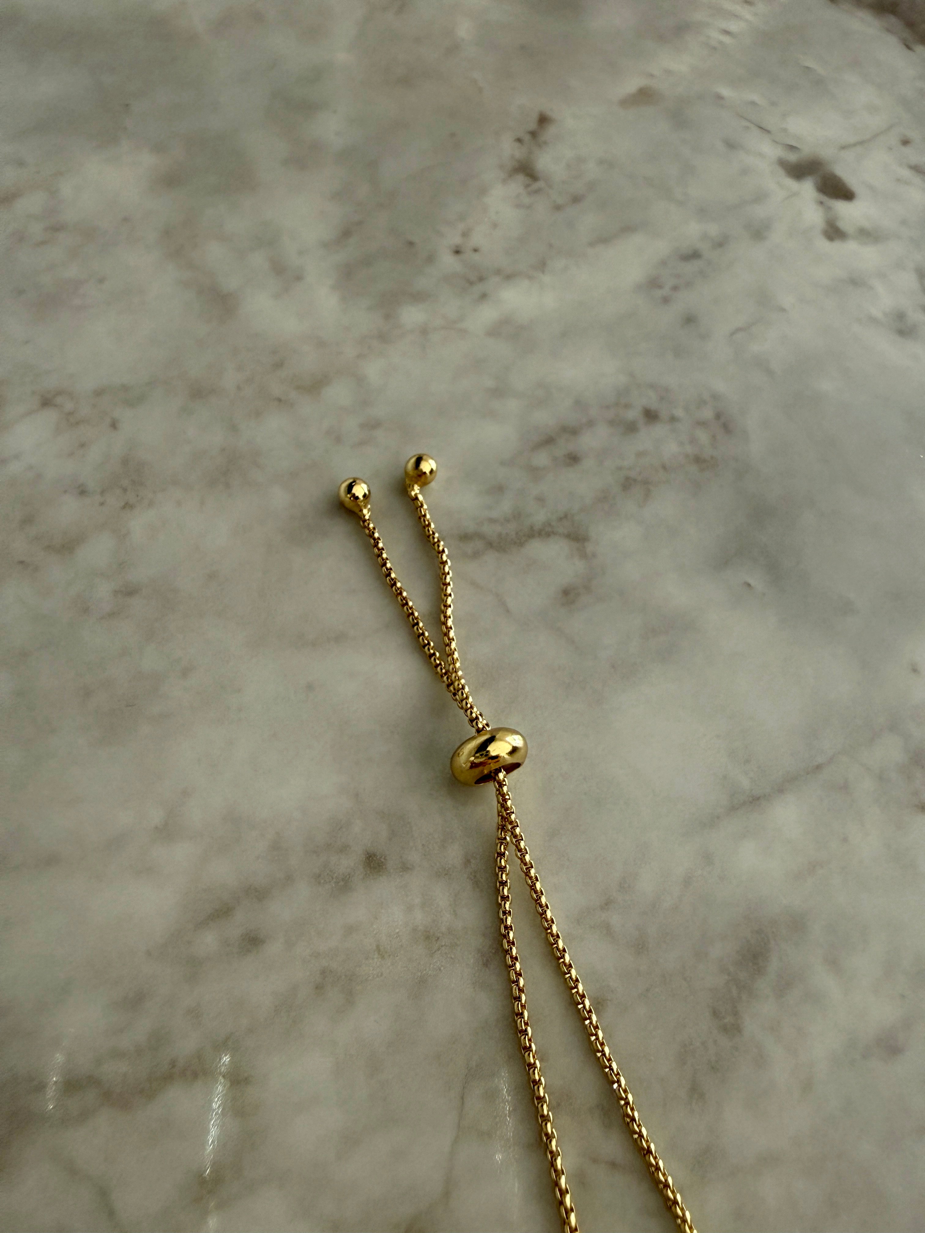 Livvie Black Charm Bracelet
