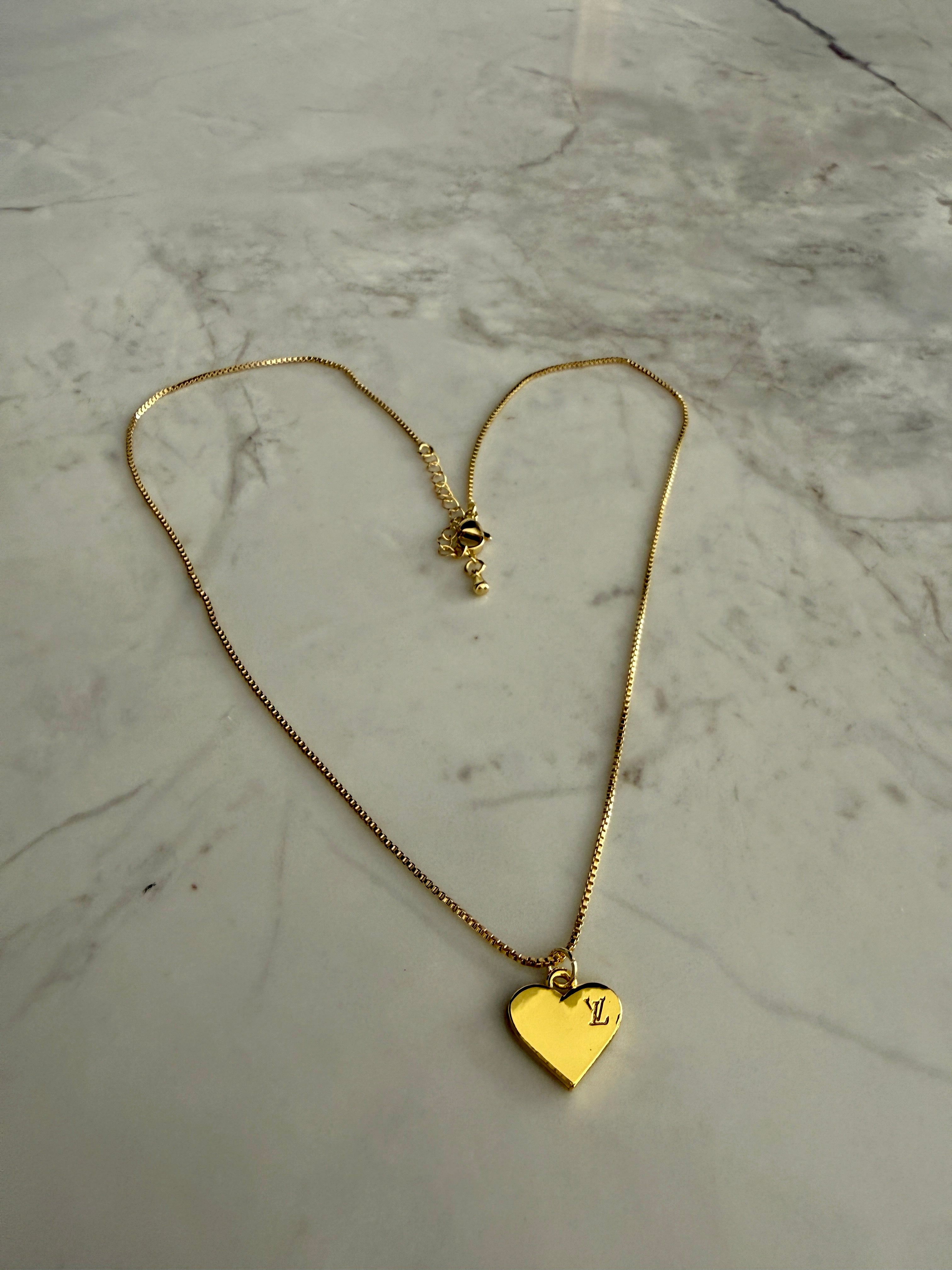 Love Heart Charm Necklace