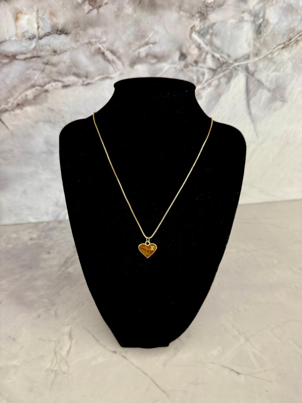 Love Heart Charm Necklace