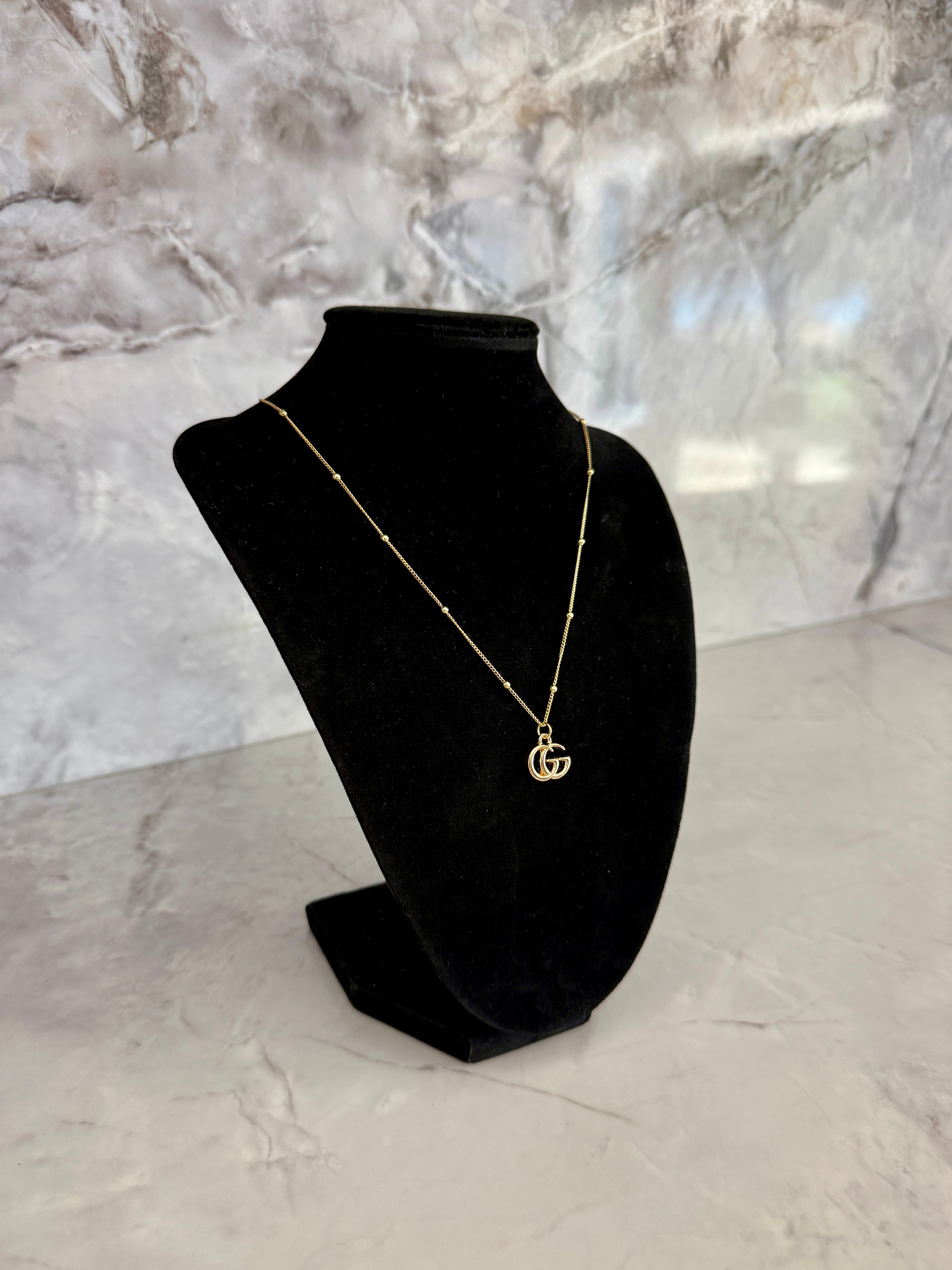 Giselle Classic Monogram Necklace