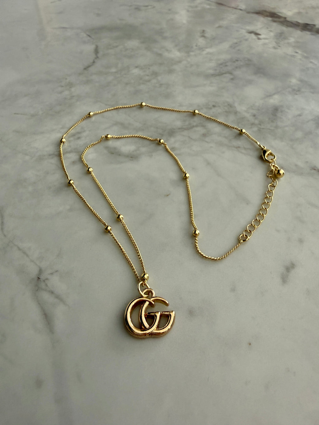 Giselle Classic Monogram Necklace