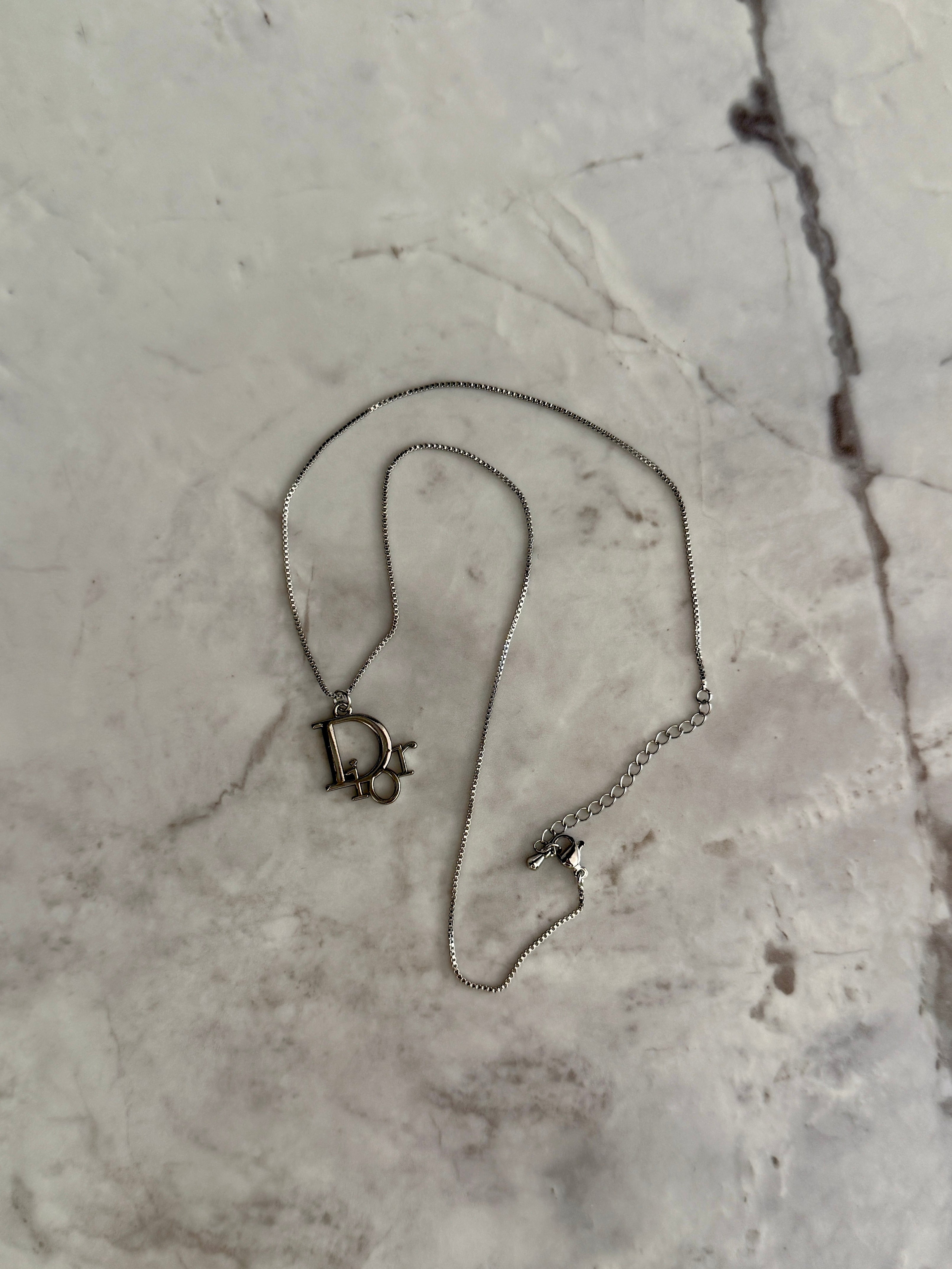 Diane Silver Statement Necklace