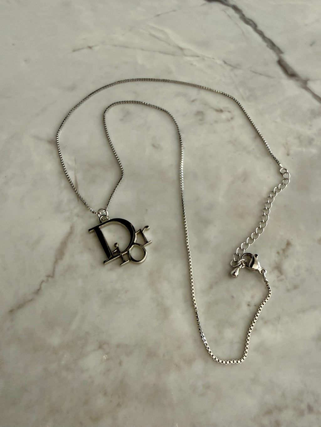 Diane Silver Statement Necklace