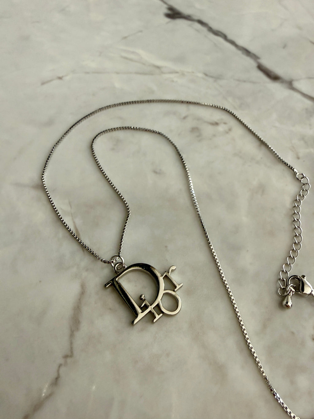 Diane Silver Statement Necklace
