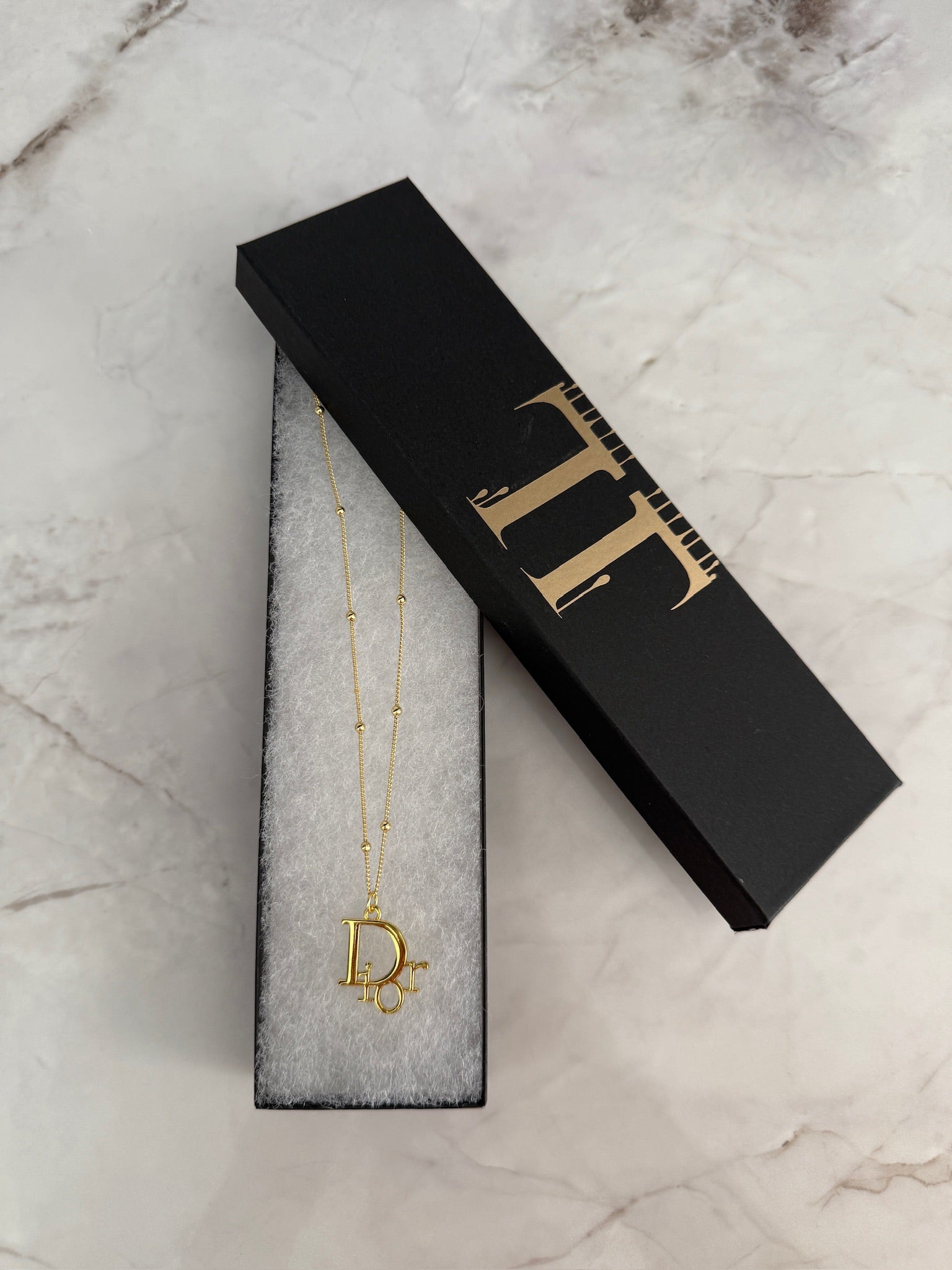 Diana Gold Statement Necklace