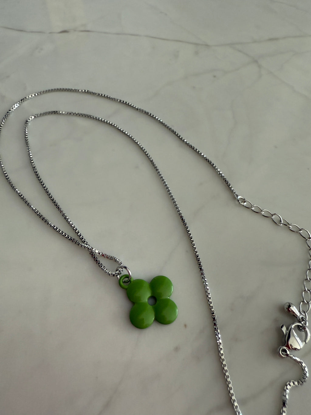 Iconic Green Clover Necklace