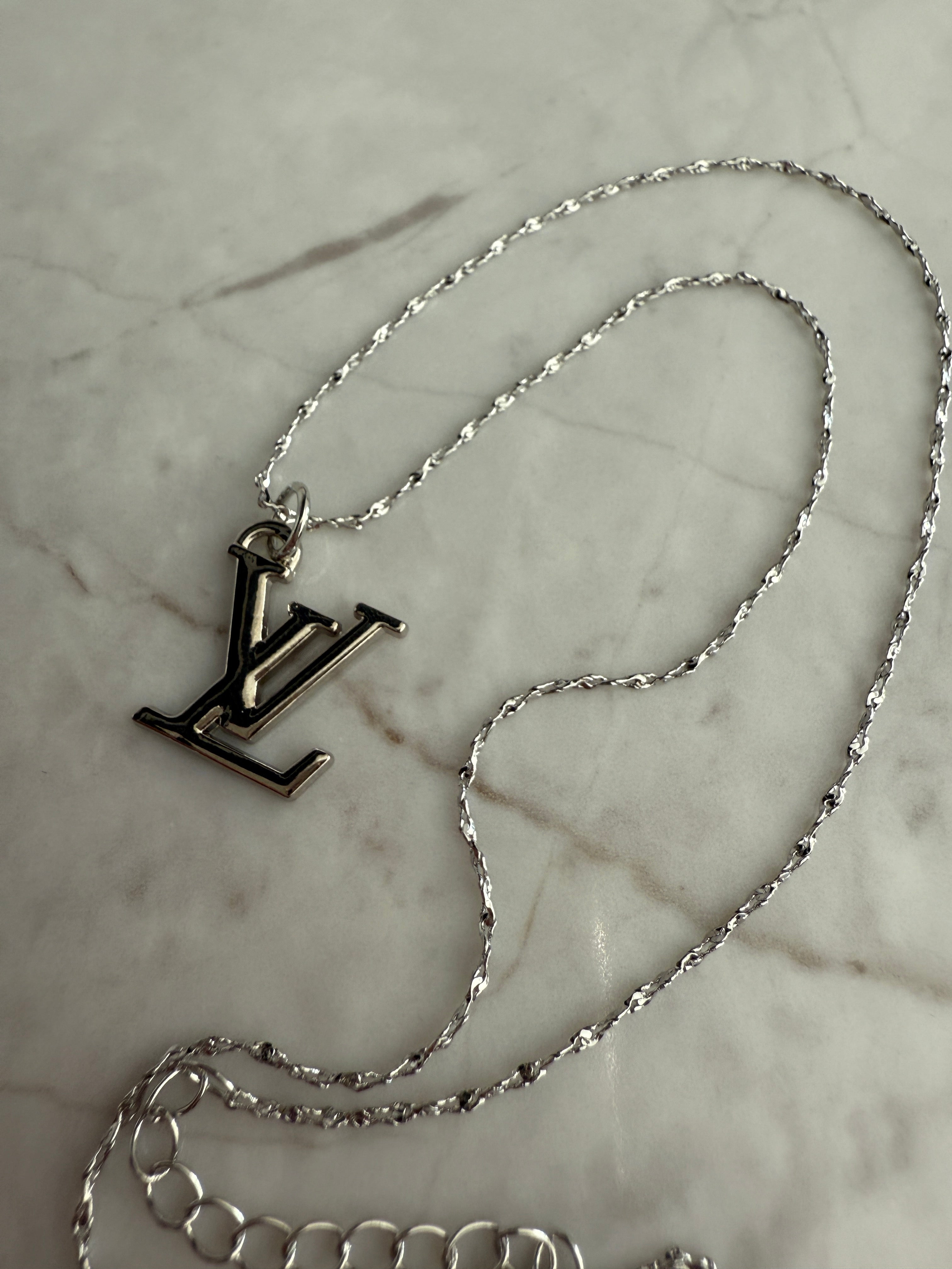 Via Monogram Necklace