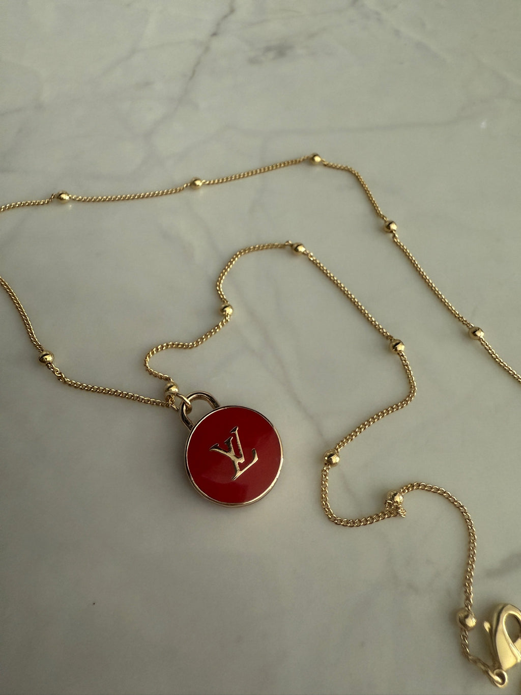 Holly Red Charm Necklace