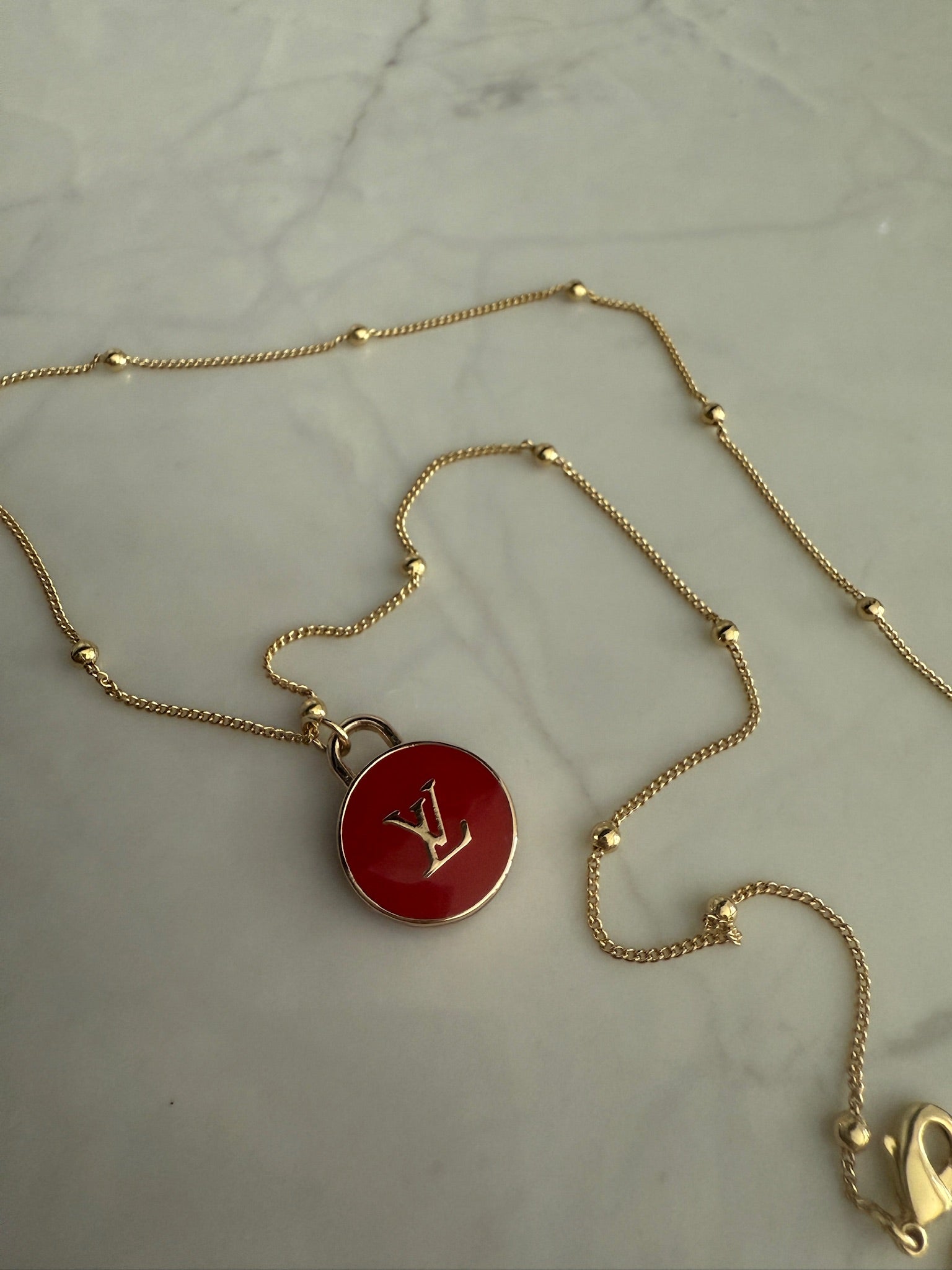 Holly Red Charm Necklace
