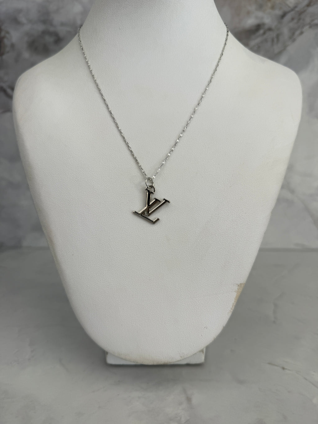 Via Monogram Necklace