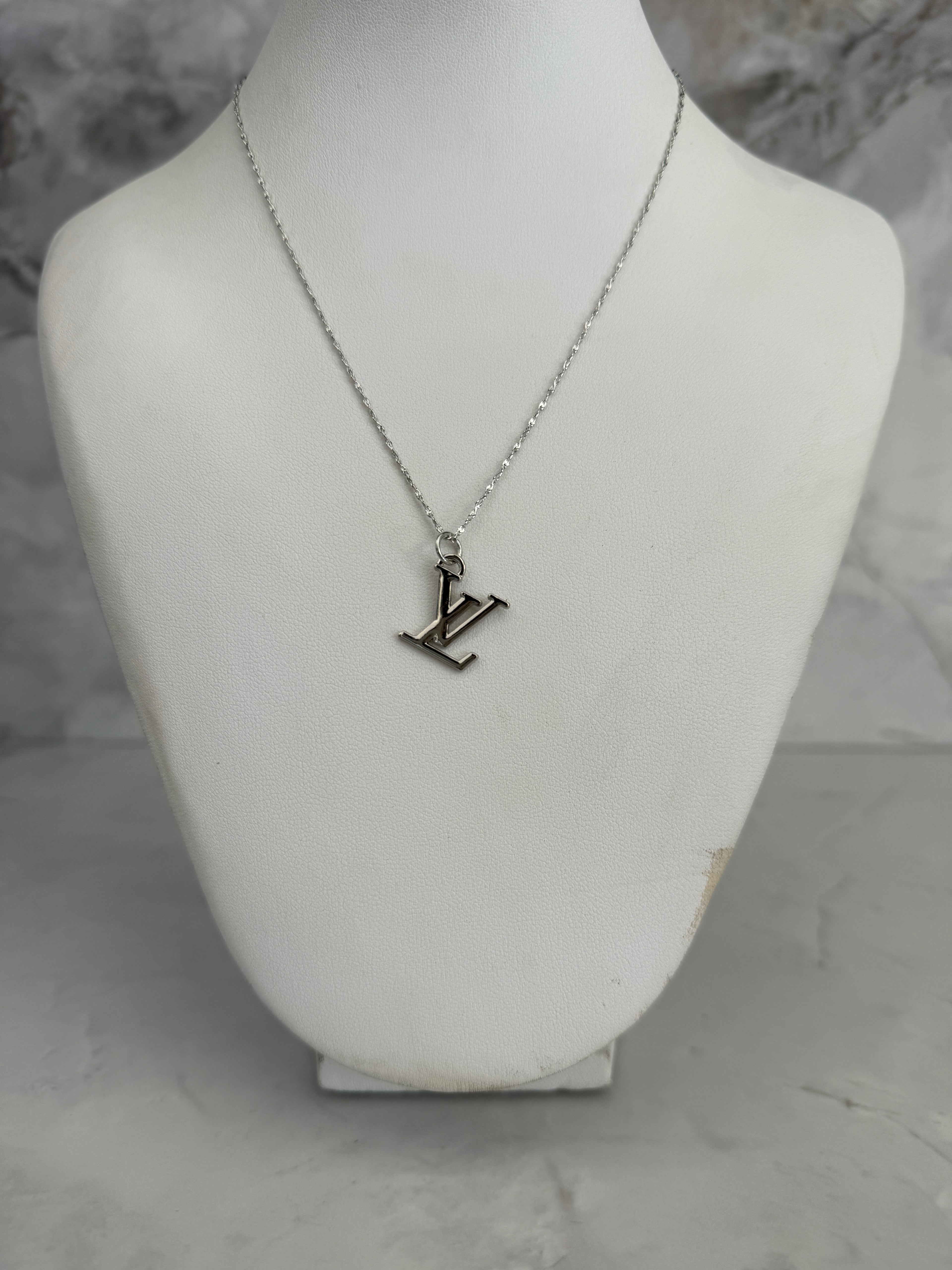 Via Monogram Necklace