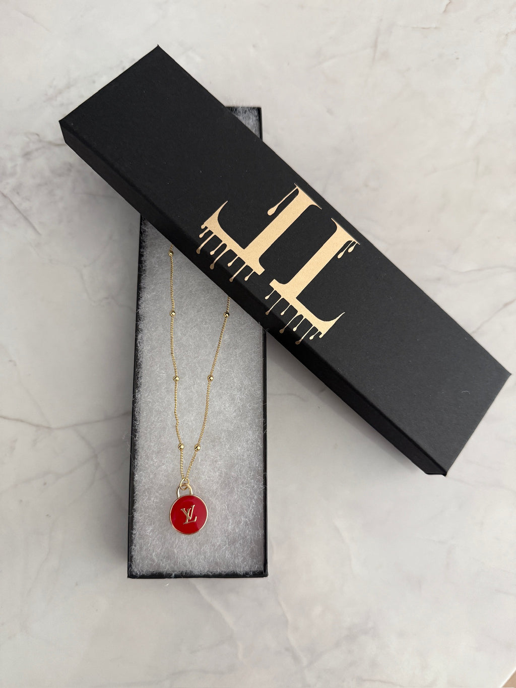Holly Red Charm Necklace