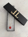 Holly Red Charm Necklace