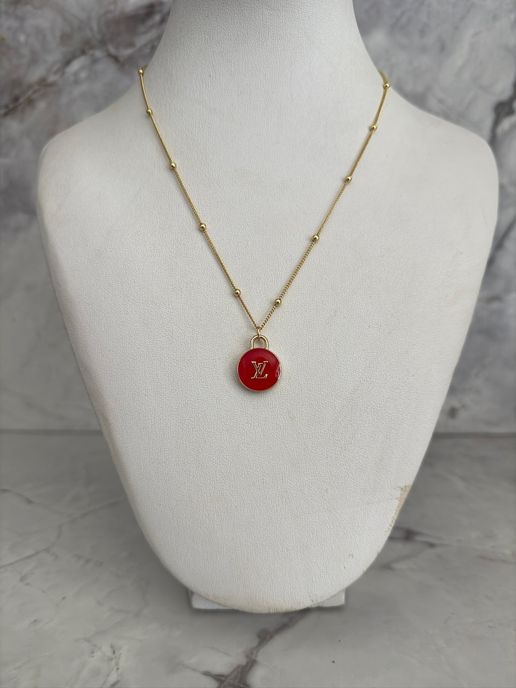 Holly Red Charm Necklace