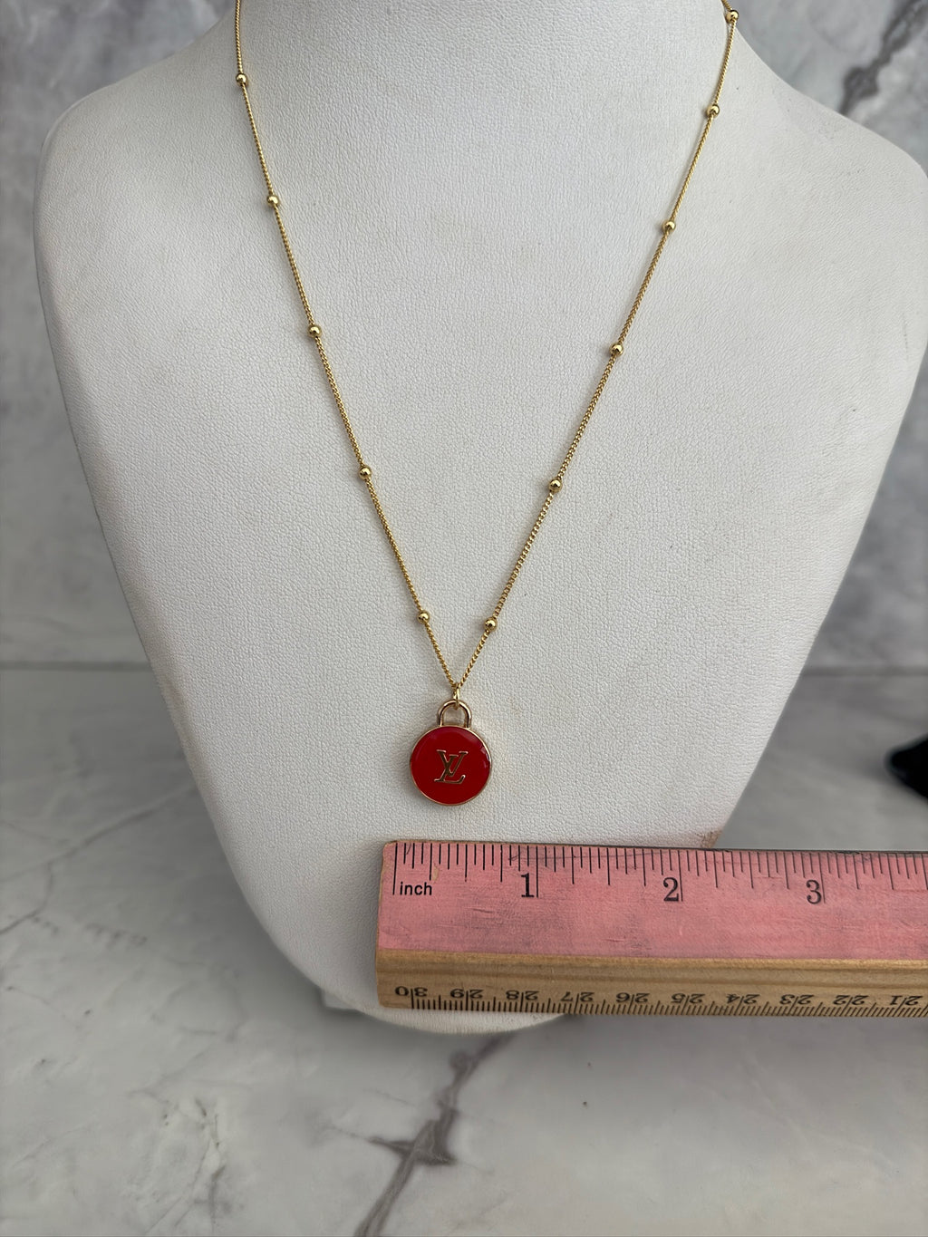 Holly Red Charm Necklace