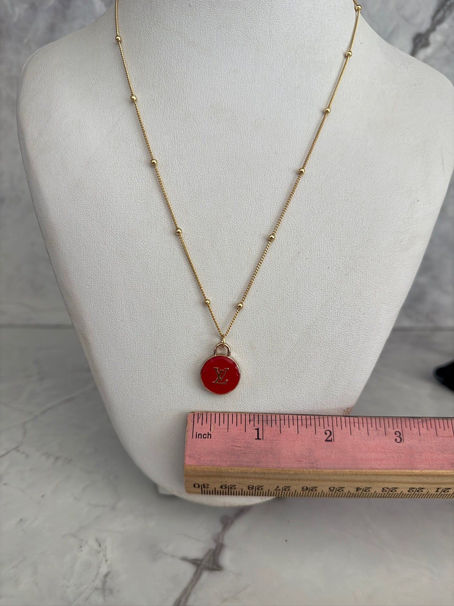 Holly Red Charm Necklace