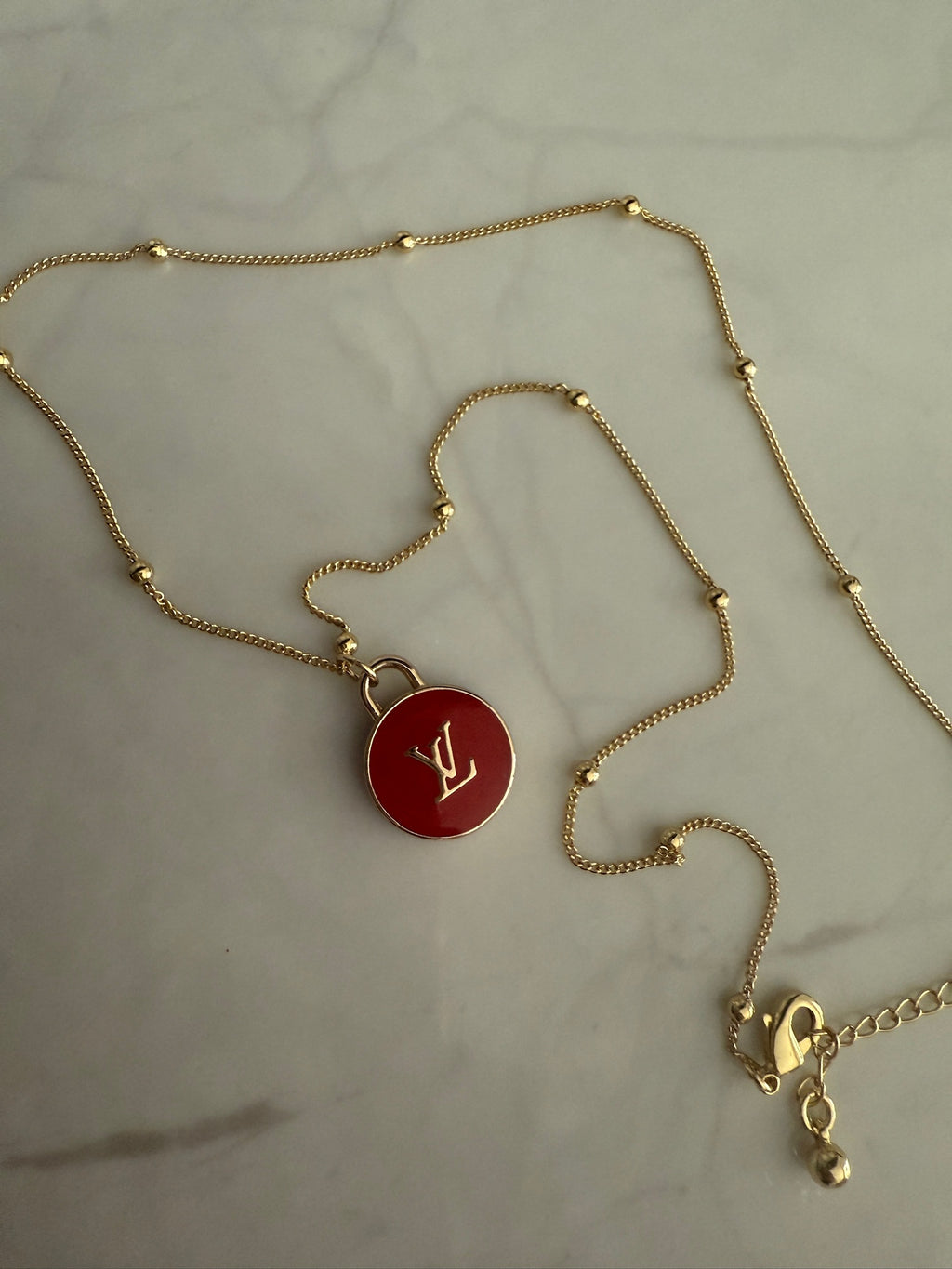 Holly Red Charm Necklace