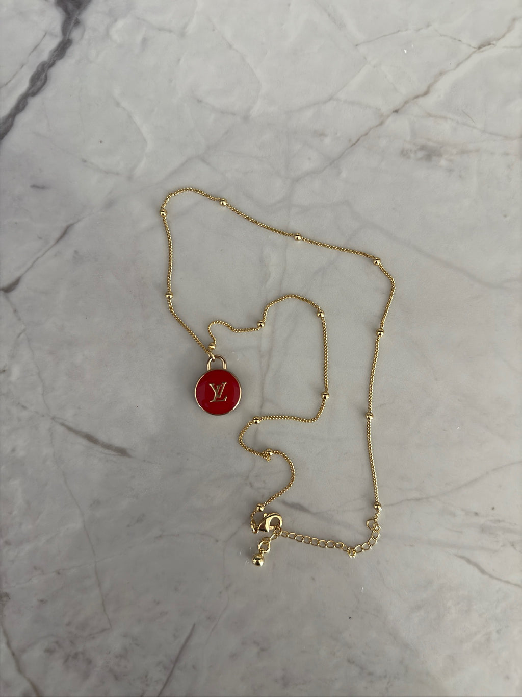 Holly Red Charm Necklace