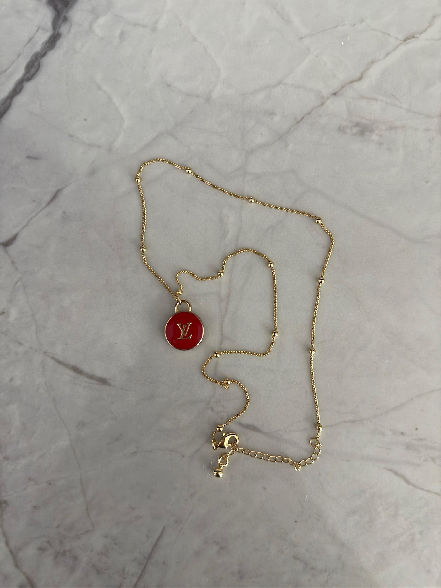 Holly Red Charm Necklace