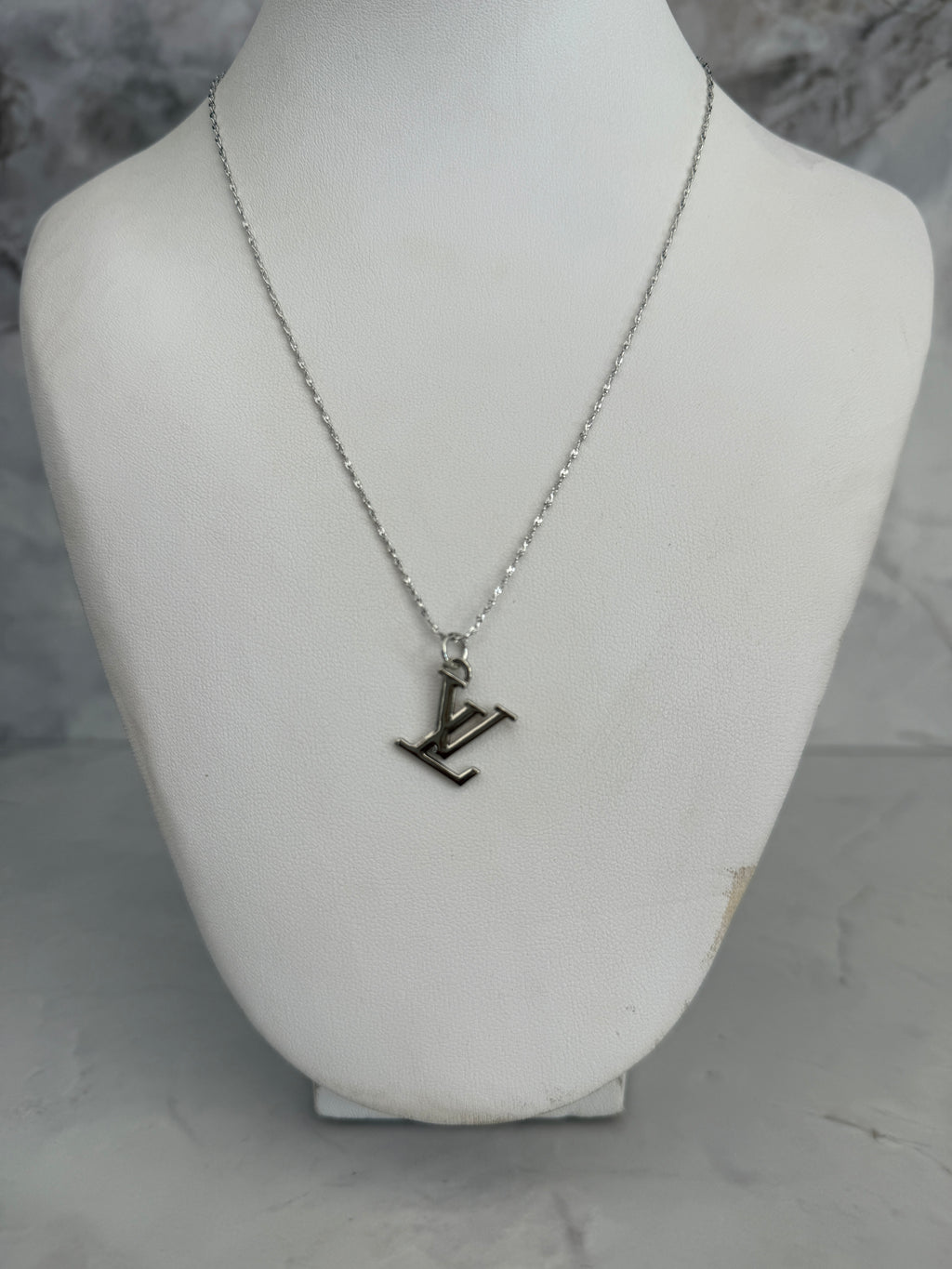 Via Monogram Necklace