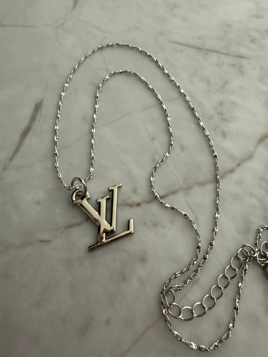 Via Monogram Necklace