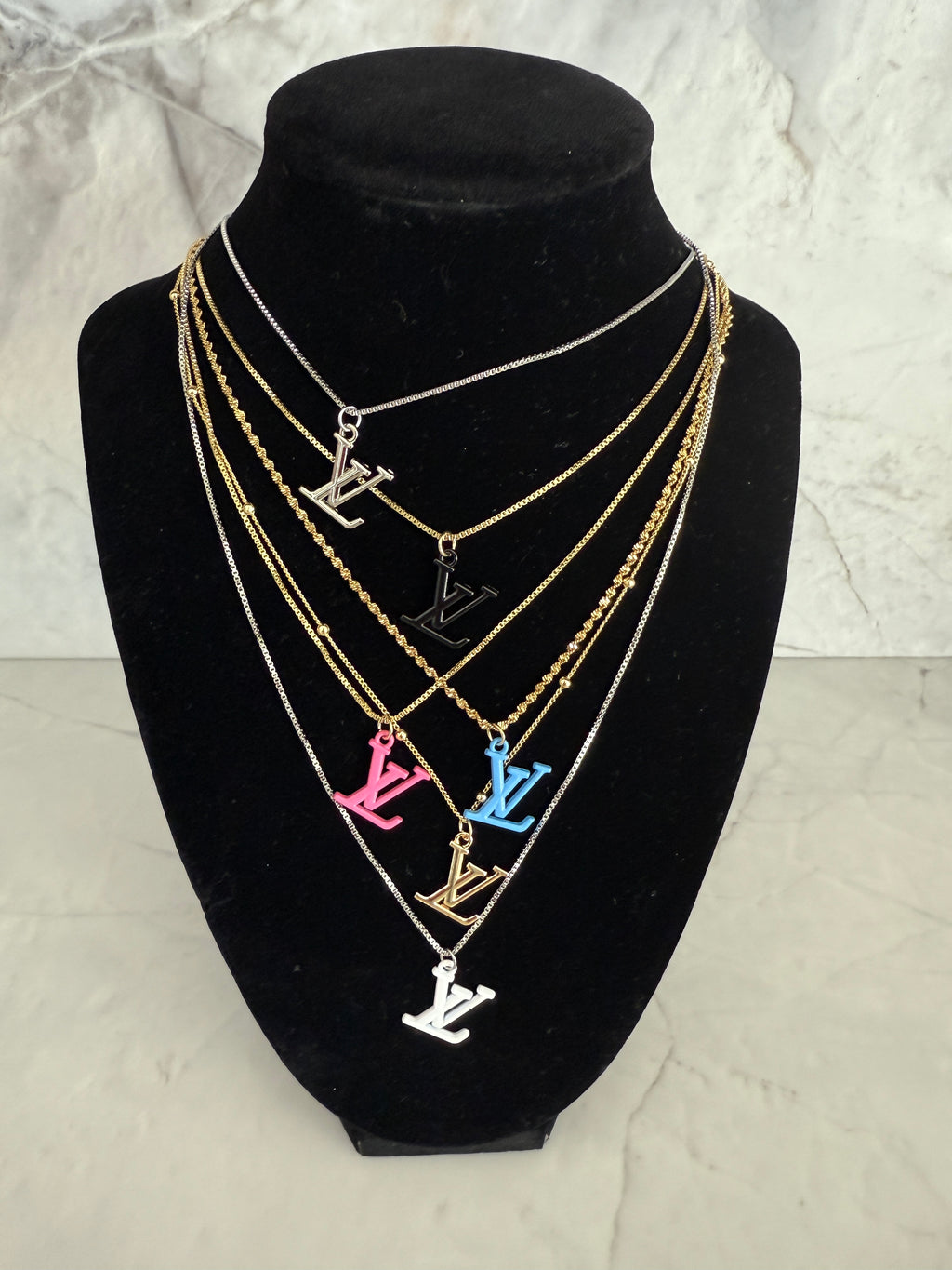 Gold Iconic Charm Necklace