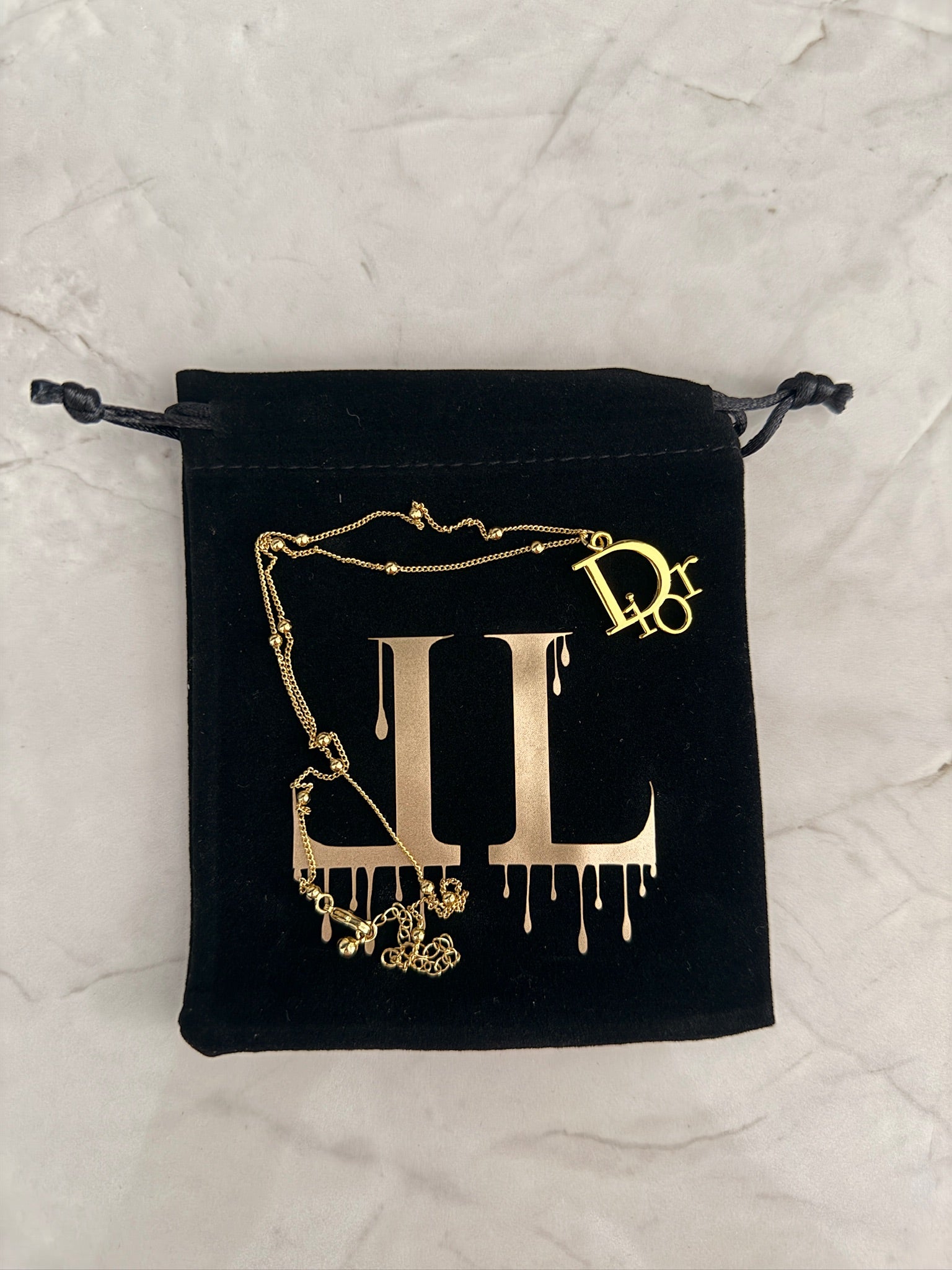 Diana Gold Statement Necklace