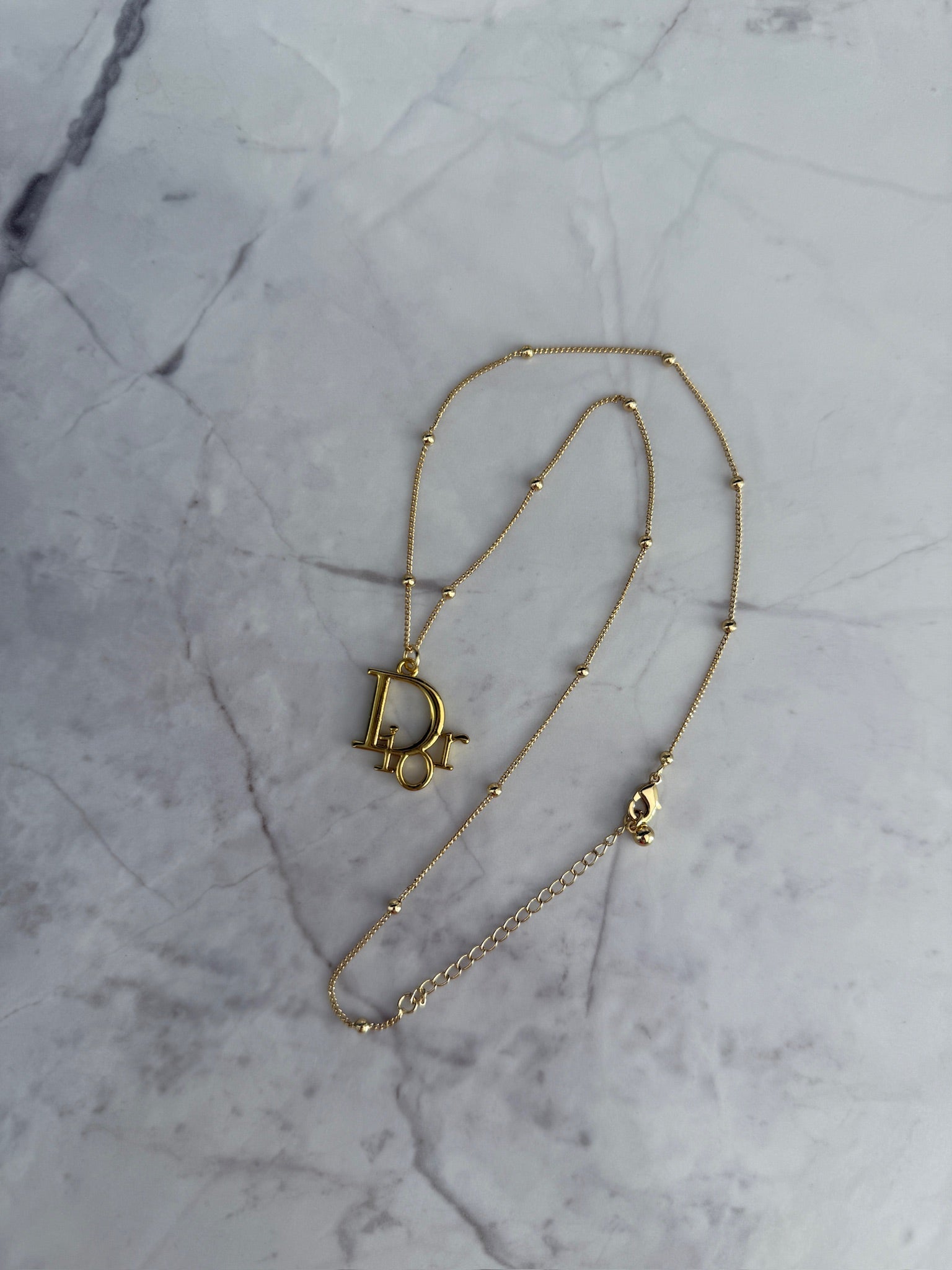 Diana Gold Statement Necklace