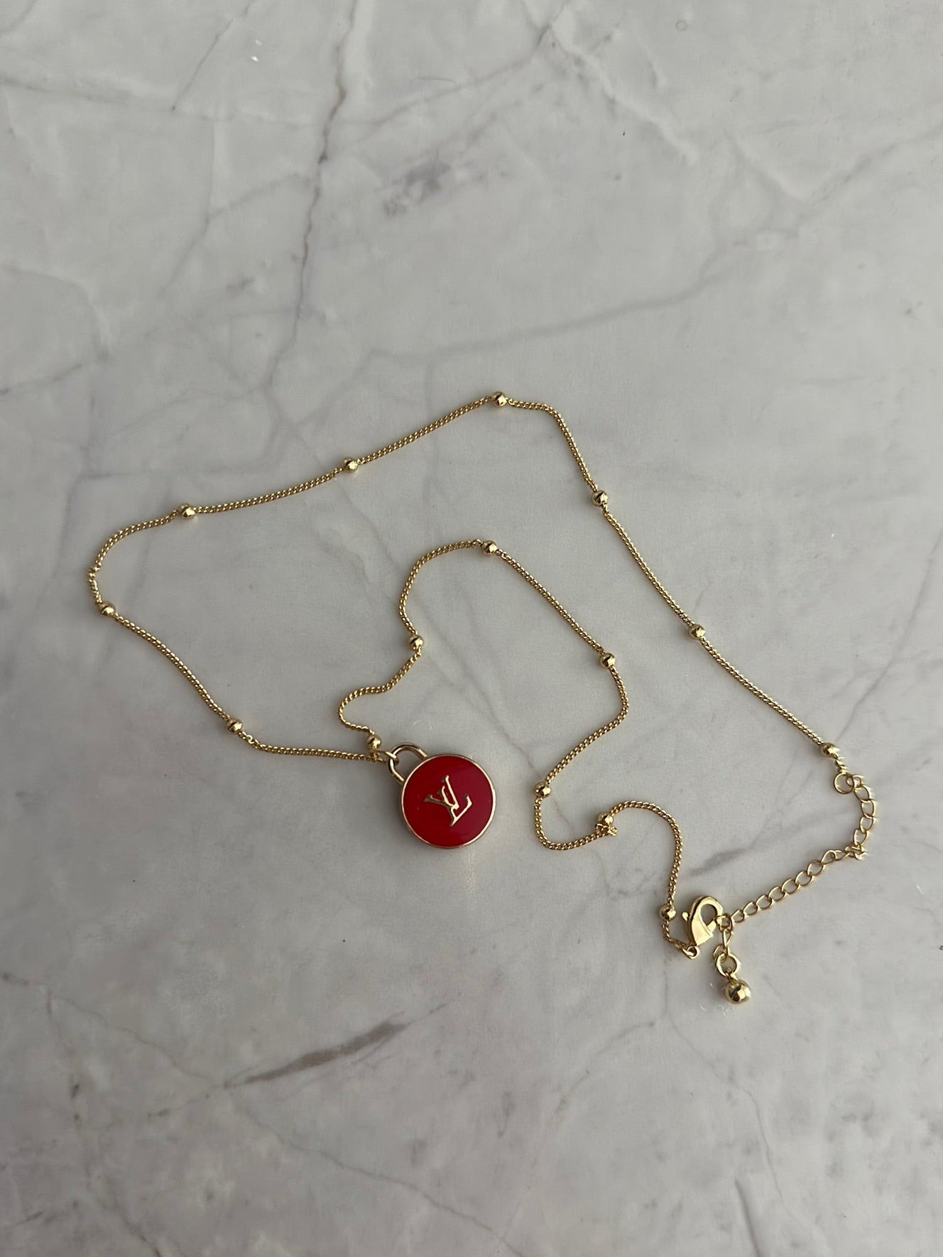 Holly Red Charm Necklace